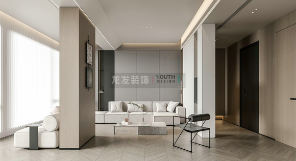 美的順城府300m2別墅設計 | 現(xiàn)代簡約風格案例 - 龍發(fā)裝飾